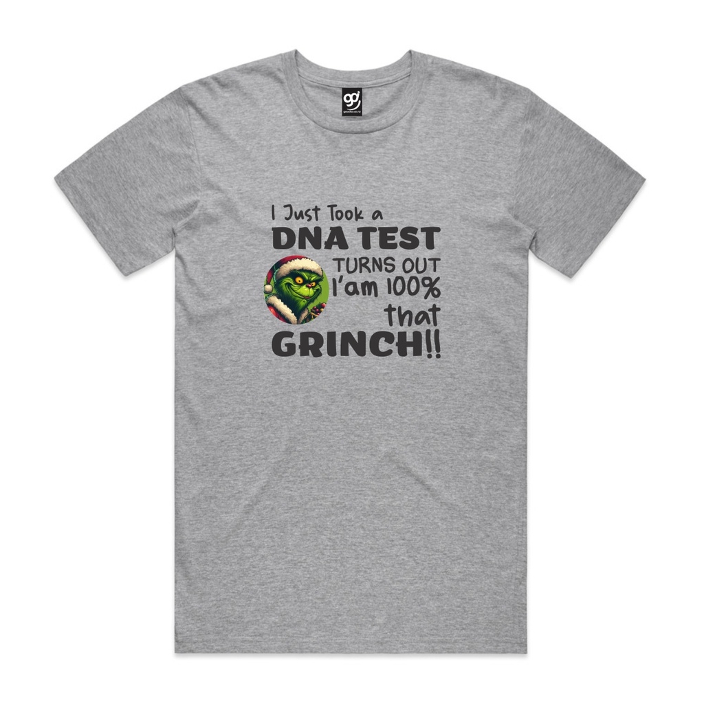 100% That Grinch (XS, Grey, Mens)